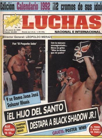 Super Luchas Volume 43 Magazine PWcatalog