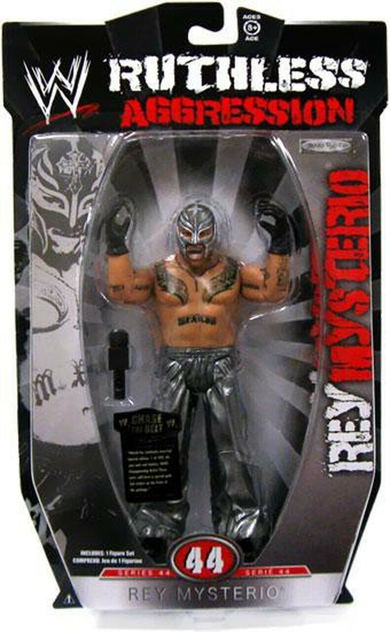 WWE Jakks Pacific Ruthless Aggression 44 Rey Mysterio Action & Toy Figures PWcatalog