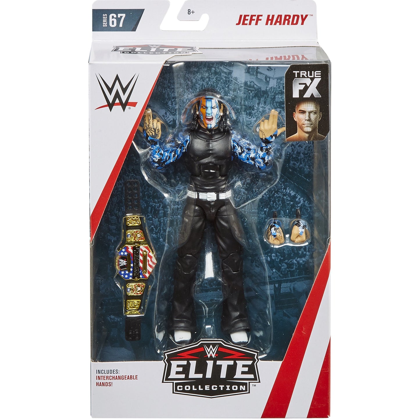 WWE Mattel Elite Collection Series 67 Jeff Hardy Action & Toy Figures PWcatalog