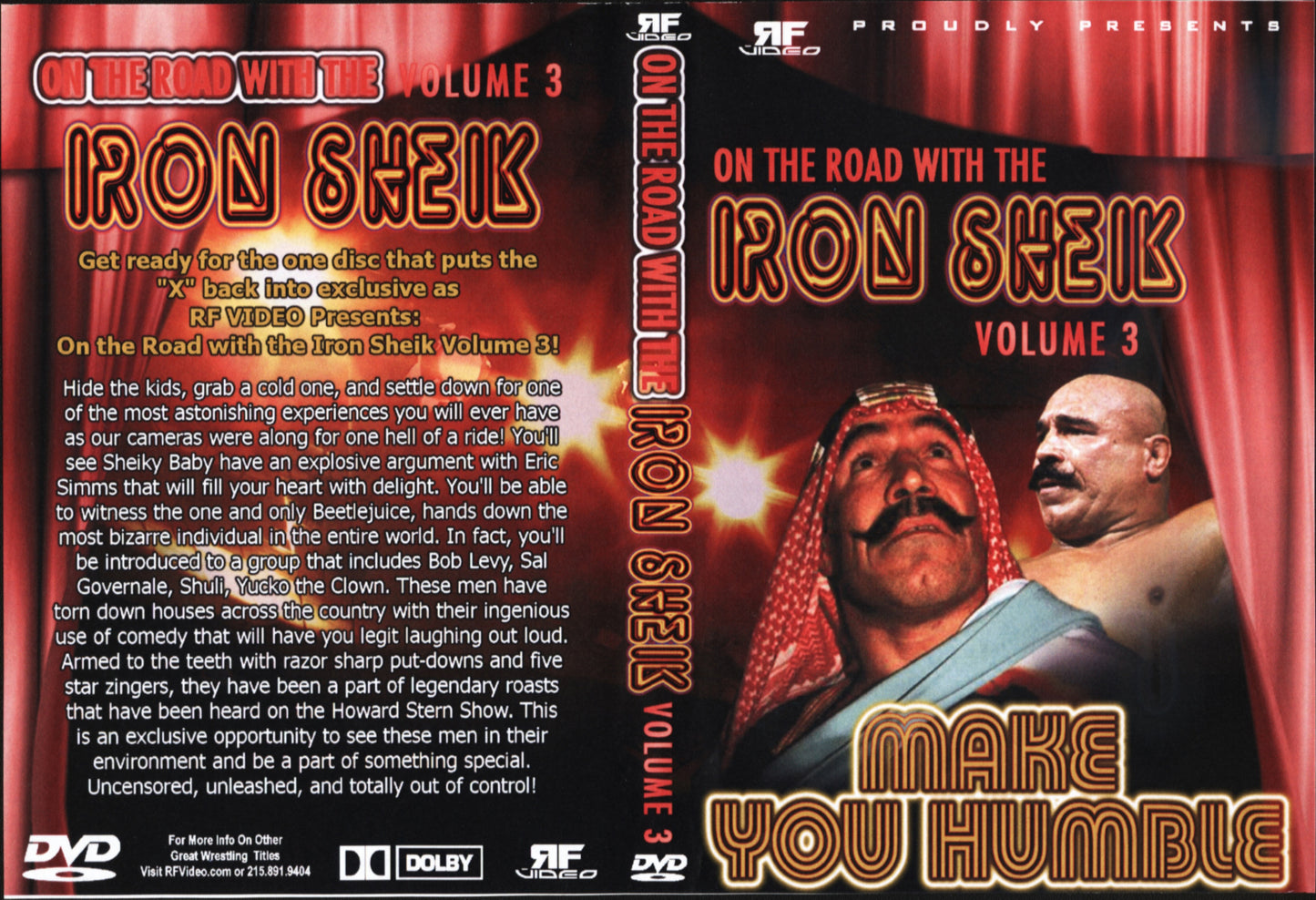 on the road with the iron sheik volume 3 DVDs & Videos Pwcatalog