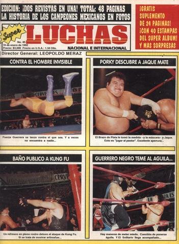 Super Luchas Volume 45 Magazine PWcatalog