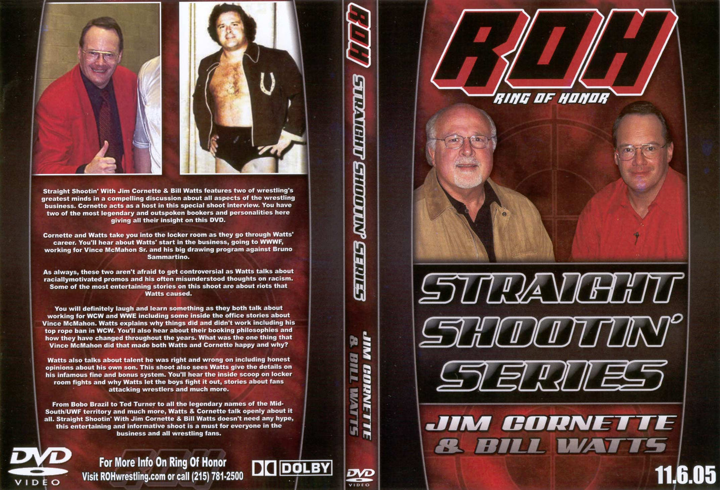 straight shootin series jim cornette bill watts DVDs & Videos Pwcatalog