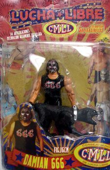 CMLL Hag Distribuidoras 6.5" Super Estrellas 2 Damian 666 Action & Toy Figures PWcatalog