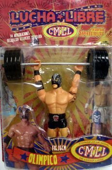 CMLL Hag Distribuidoras 6.5" Super Estrellas 2 Olimpico Action & Toy Figures PWcatalog