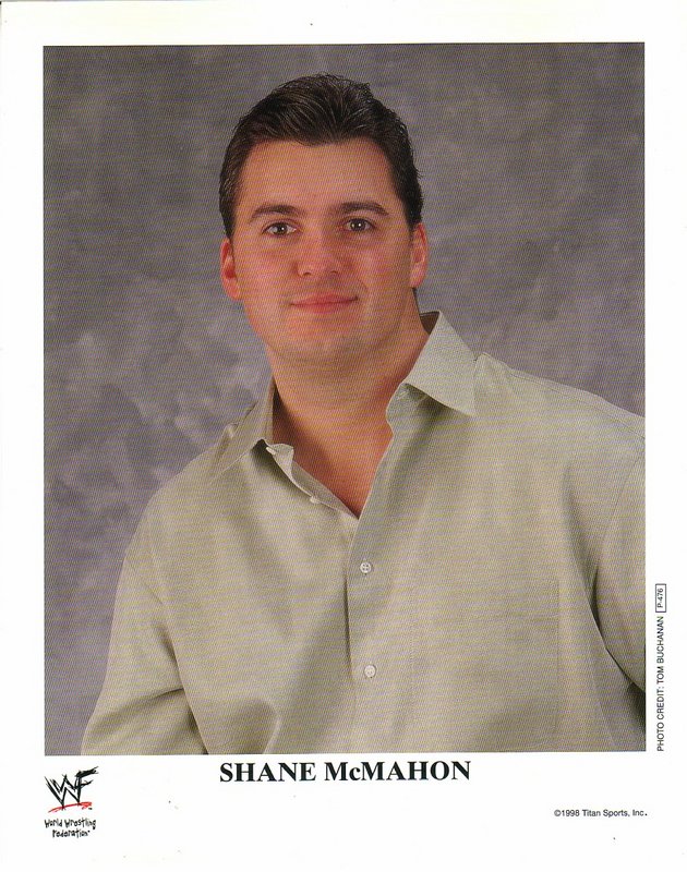1998 Shane McMahon P476 (RARE) color PW Catalog