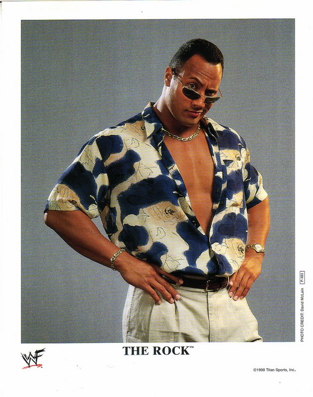 1998 The Rock P483 color PW Catalog