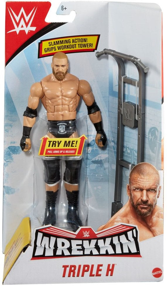 WWE Mattel Wrekkin' 2 Triple H Action & Toy Figures PWcatalog