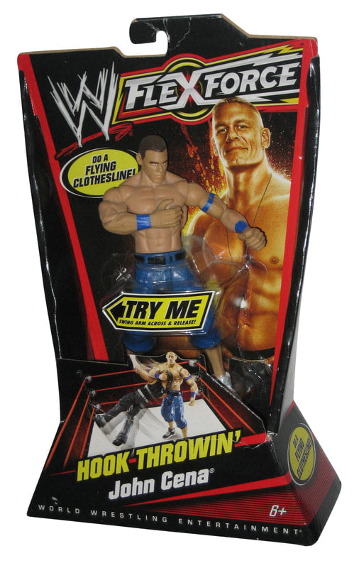 WWE Mattel Flex Force 1 Hook Throwin' John Cena Action & Toy Figures PWcatalog