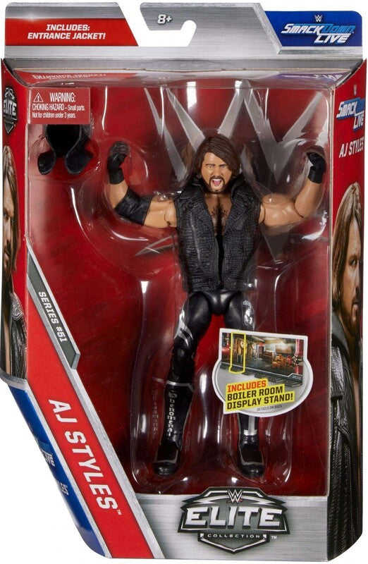 WWE Mattel Elite Collection Series 51 AJ Styles Action & Toy Figures PWcatalog