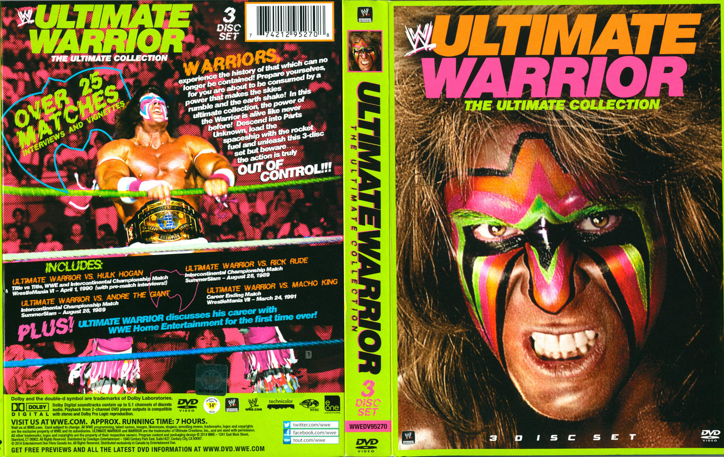 ultimate warrior the ultimate collection DVDs & Videos Pwcatalog