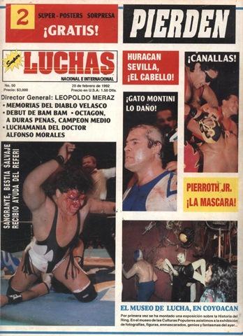Super Luchas Volume 50 Magazine PWcatalog