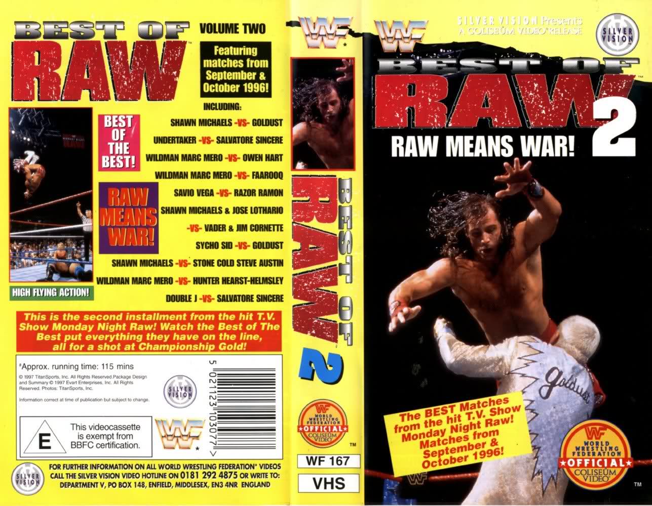 best of raw volume 2 PW Catalog