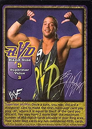 WWF Raw Deal Mania Playing Cards - image 7