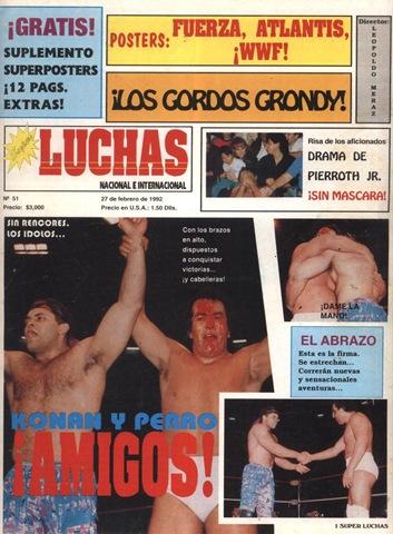 Super Luchas Volume 51 Magazine PWcatalog