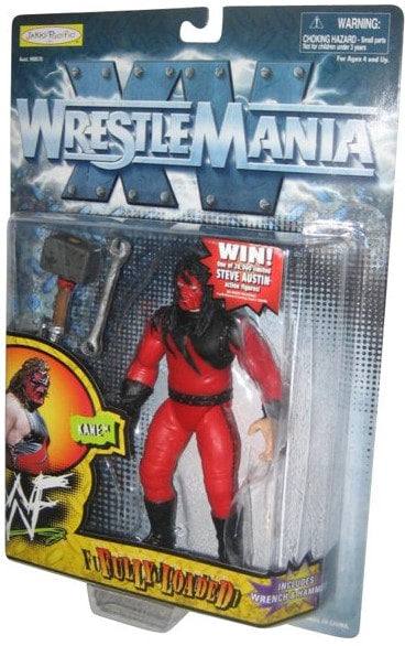 1999 WWF Jakks Pacific Fully Loaded Series 1 Kane Action & Toy Figures PWcatalog