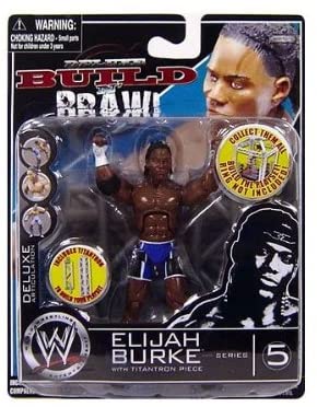 WWE Jakks Pacific Deluxe Build 'N' Brawl 5 Elijah Burke Action & Toy Figures PWcatalog