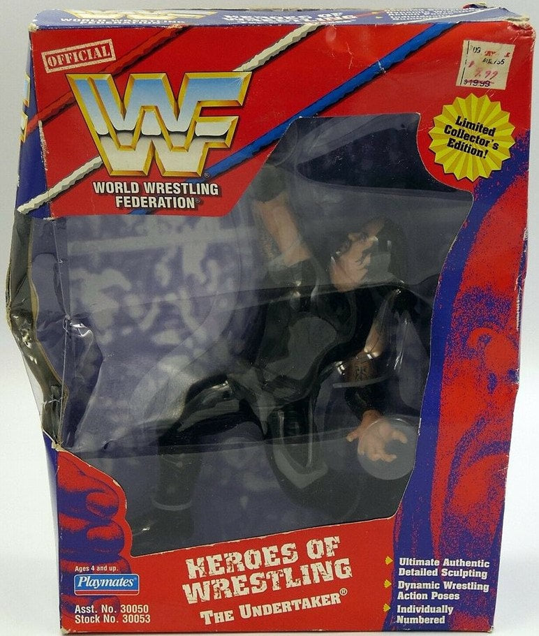 WWF Playmates Toys Heroes of Wrestling The Undertaker Action & Toy Figures PWcatalog