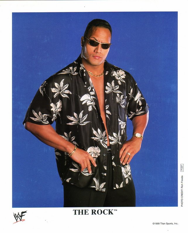 1999 The Rock P537 color PW Catalog