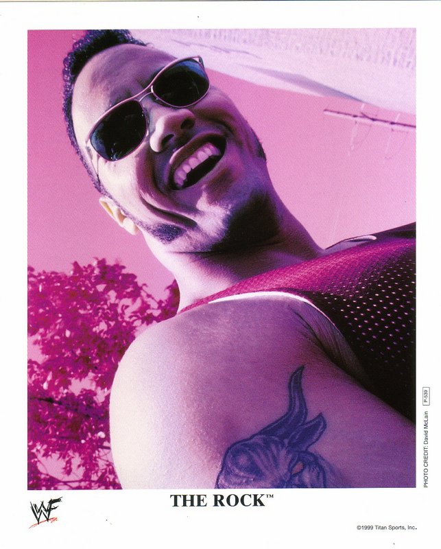 1999 The Rock P539 color PW Catalog