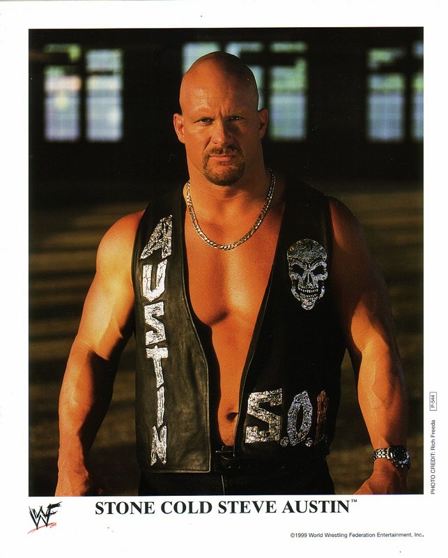 1999 Stone Cold Steve Austin P544 color PW Catalog