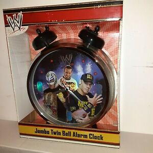 WWE Twin bell alarm clock John Cena, Rey Mysterio & CM Punk Watches PWcatalog