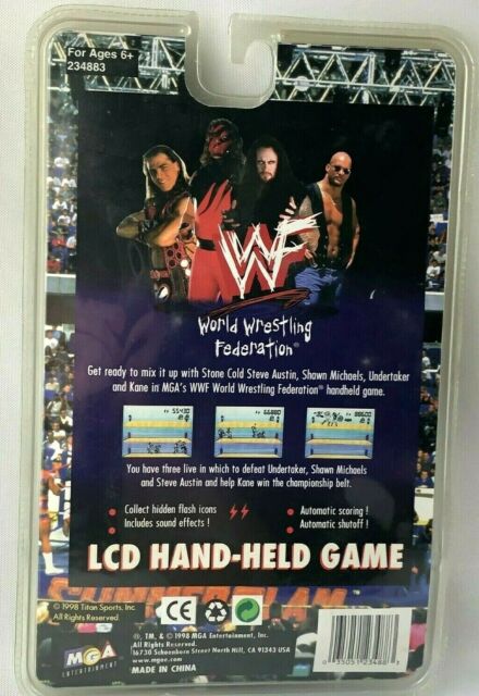 WWF Steve Austin Handheld LCD - image 3