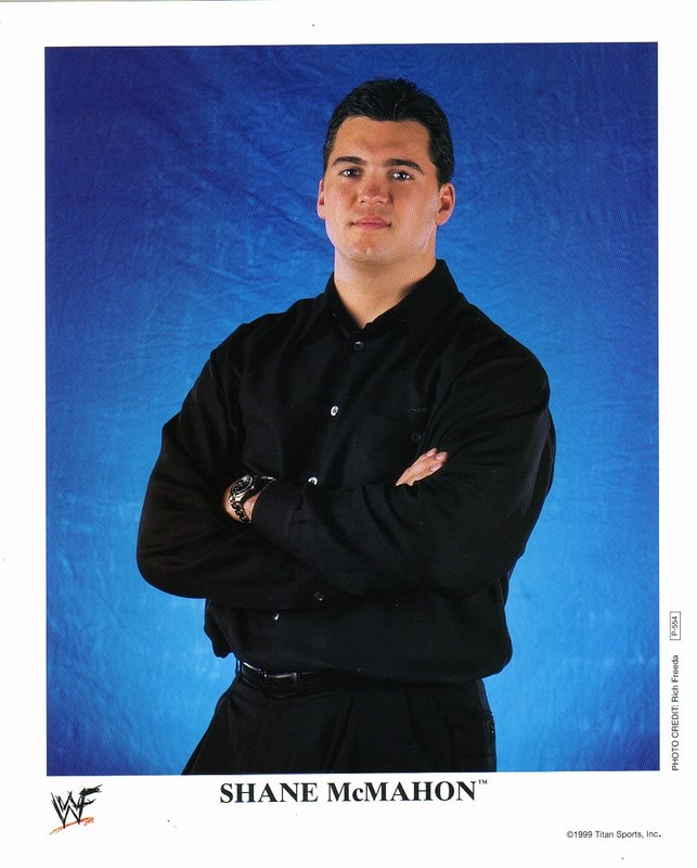 1999 Shane McMahon P554 color PW Catalog