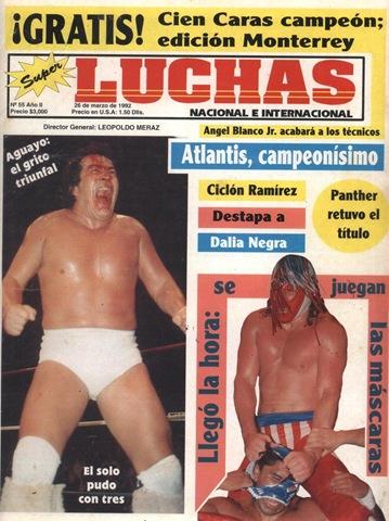 Super Luchas Volume 55 Magazine PWcatalog