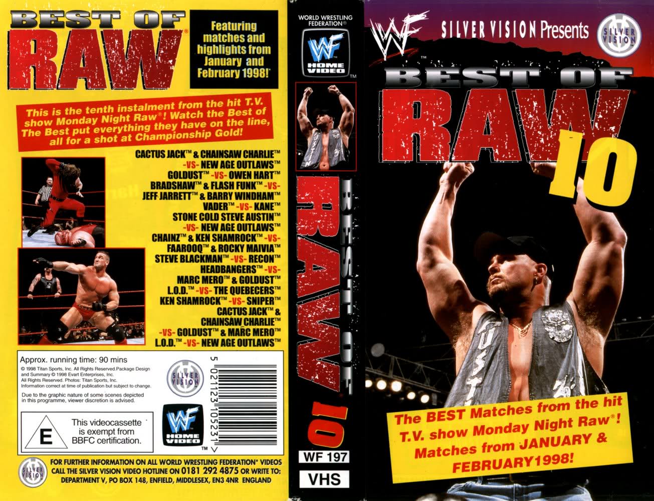 best of raw volume 10 PW Catalog