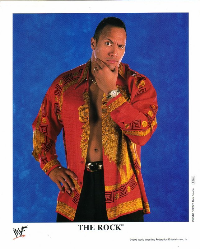 1999 The Rock P581 color PW Catalog