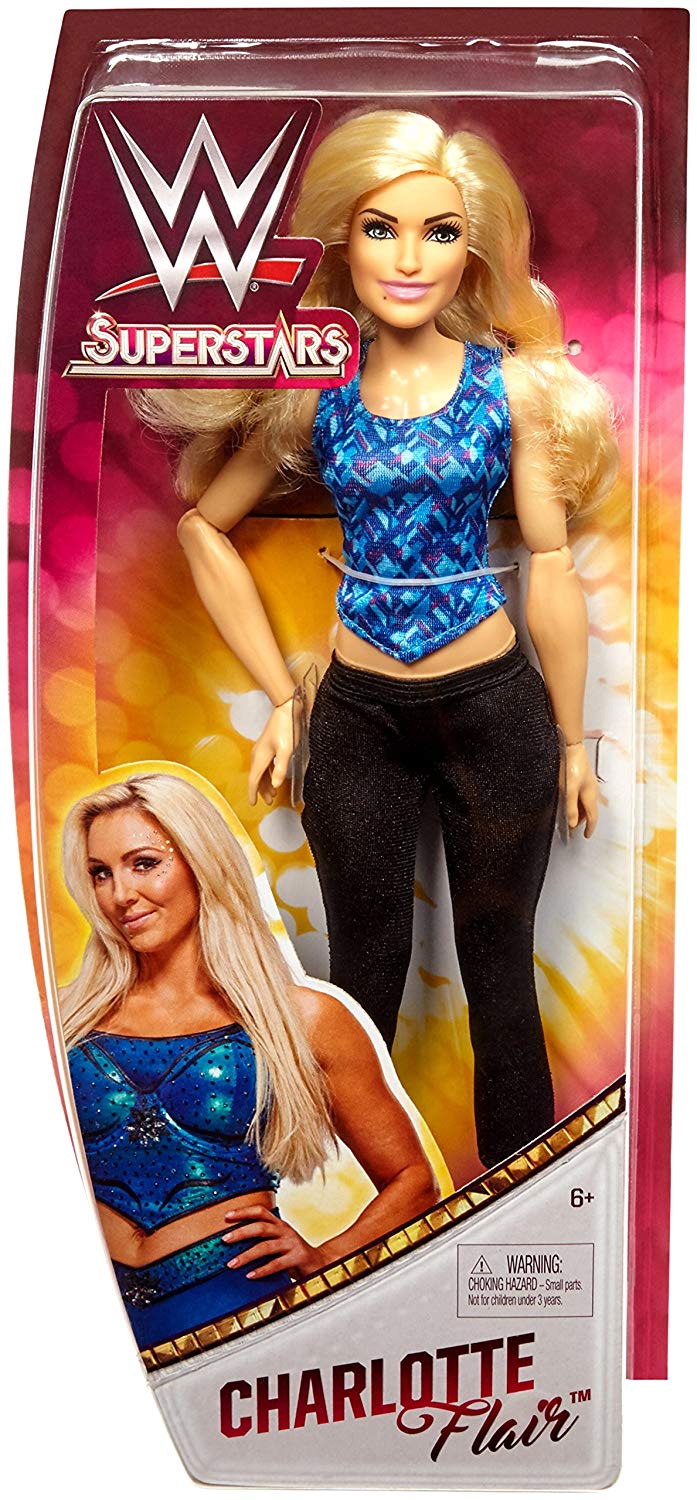 WWE Mattel Superstar Fashions 12-Inch Charlotte Flair Action & Toy Figures PWcatalog