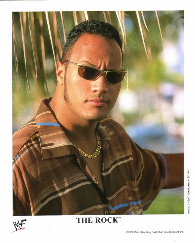 2000 The Rock P588 color PW Catalog