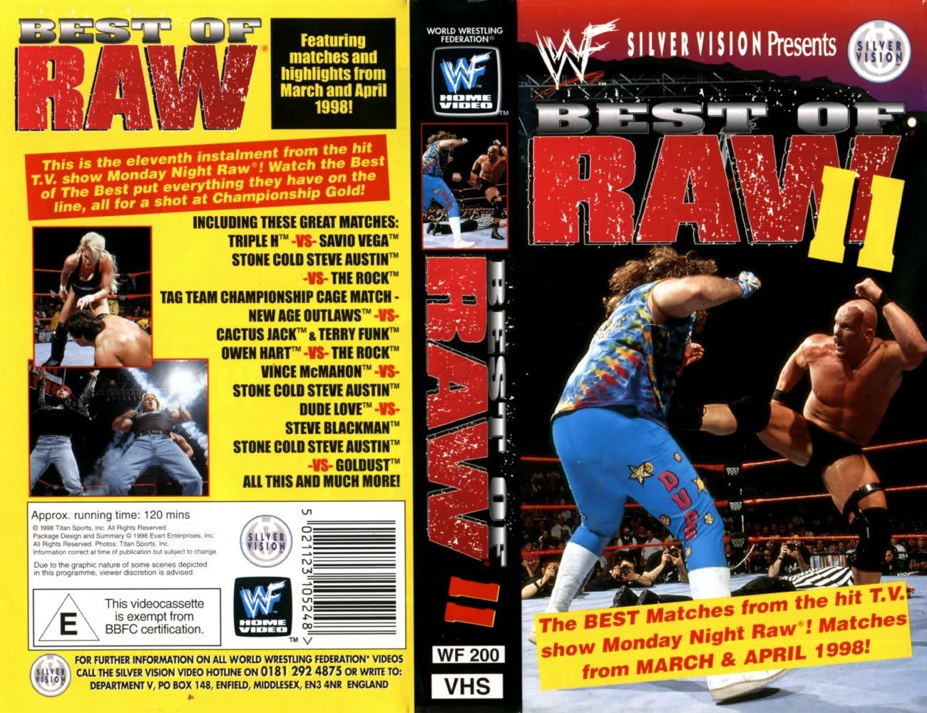 best of raw volume 11 PW Catalog