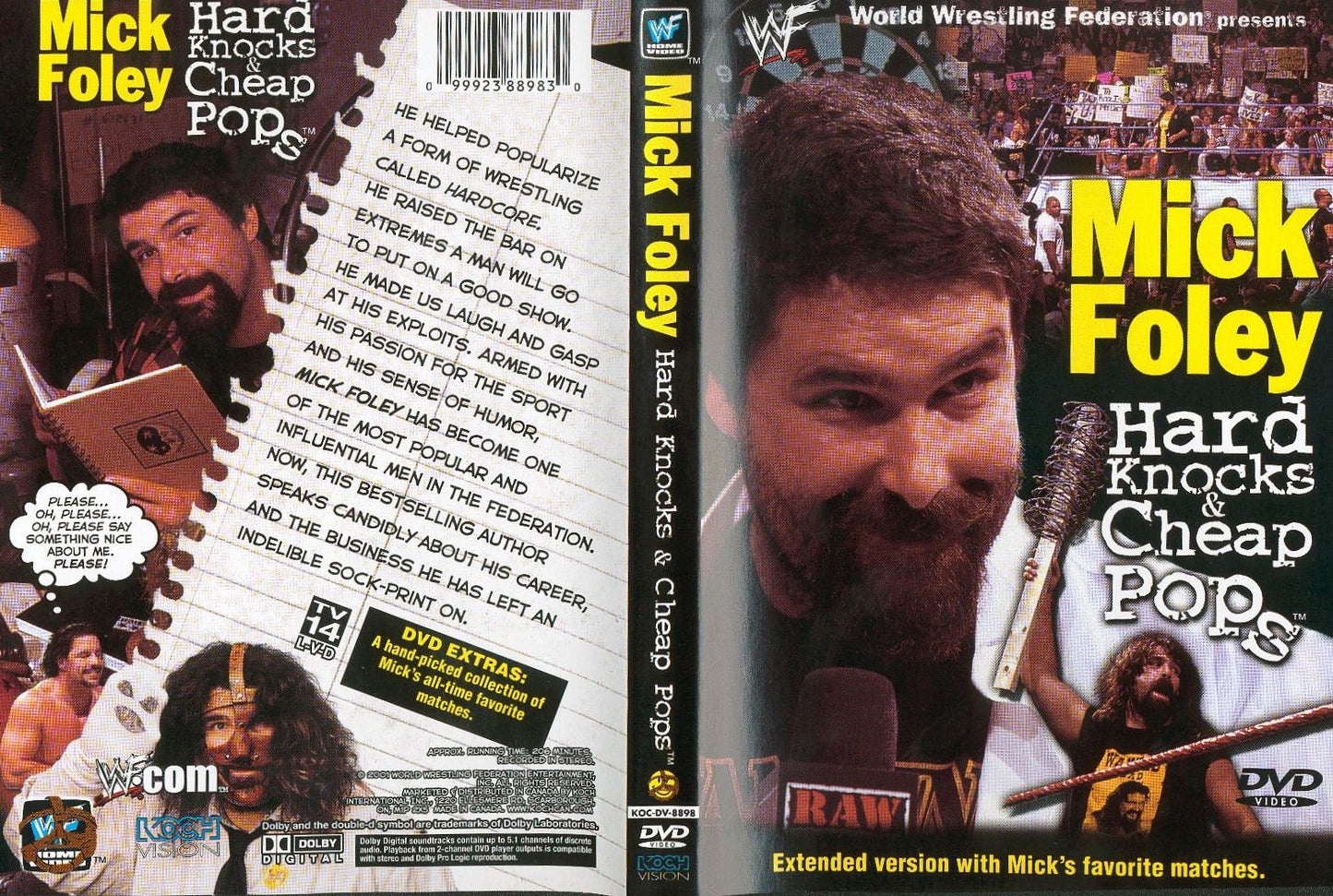 mick foley hard knocks cheap pops DVDs & Videos Pwcatalog