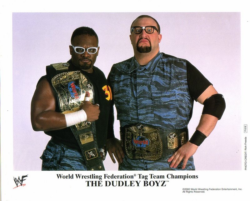 2000 WWF TAG TEAM CHAMPIONS The Dudley Boyz P618 color PW Catalog