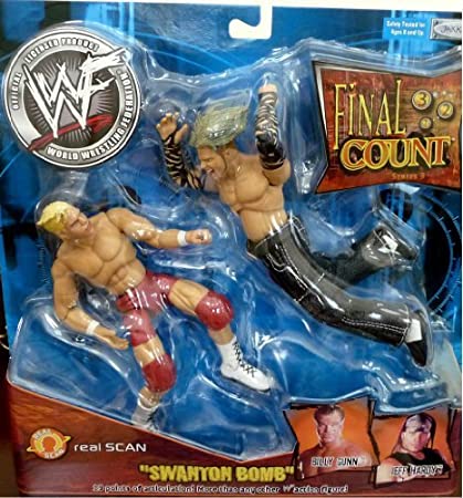 2002 WWF Jakks Pacific Final Count Series 3 "Swanton Bomb": Billy Gunn & Jeff Hardy Action & Toy Figures PWcatalog