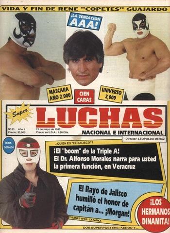 Super Luchas Volume 63 Magazine PWcatalog