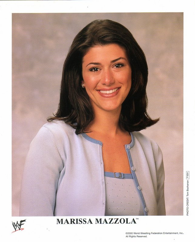 2000 Marissa Mazzola (Mrs. Shane McMahon) P654 color PW Catalog