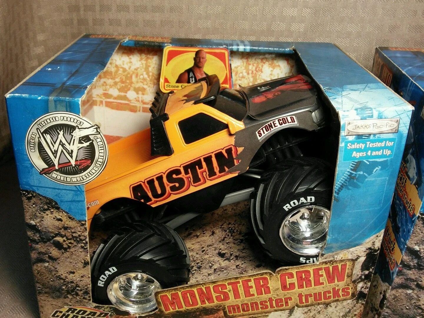 WWF Road Champs monster truck Steve Austin PWcatalog