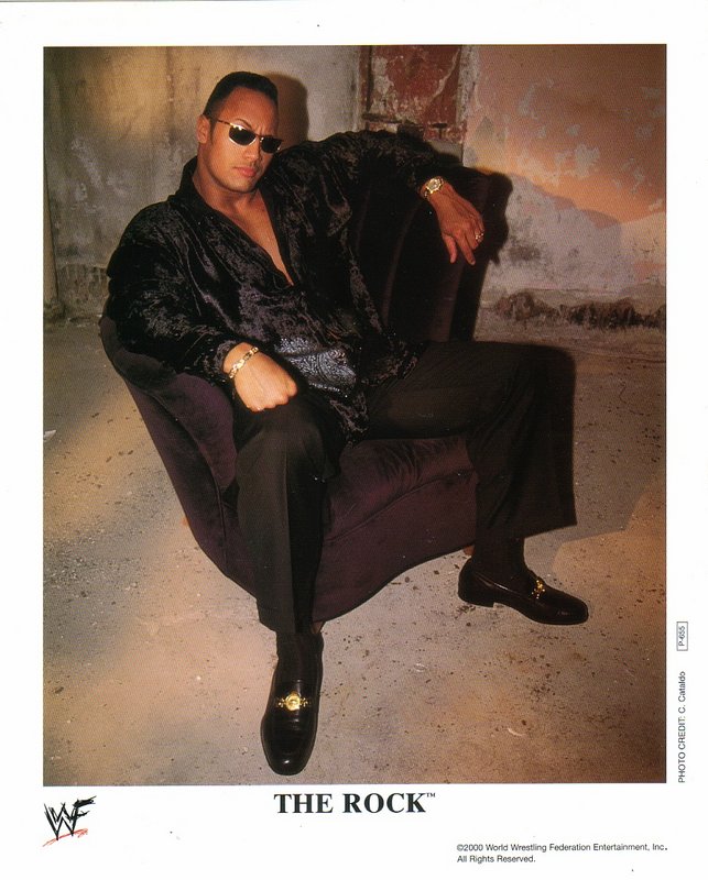 2000 The Rock P655 color PW Catalog