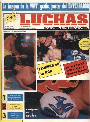 Super Luchas Volume 65 Magazine PWcatalog