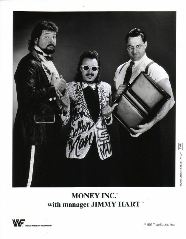 1992 Money Inc. w/Jimmy Hart P66 b/w PW Catalog