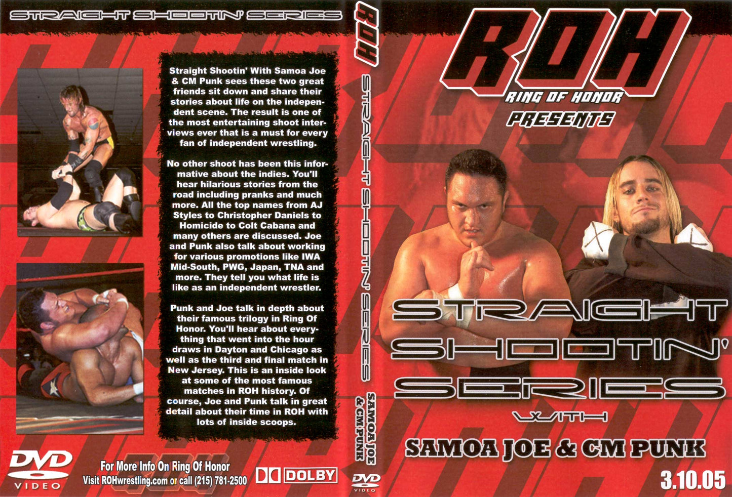 straight shootin series with samoa joe cm punk DVDs & Videos Pwcatalog