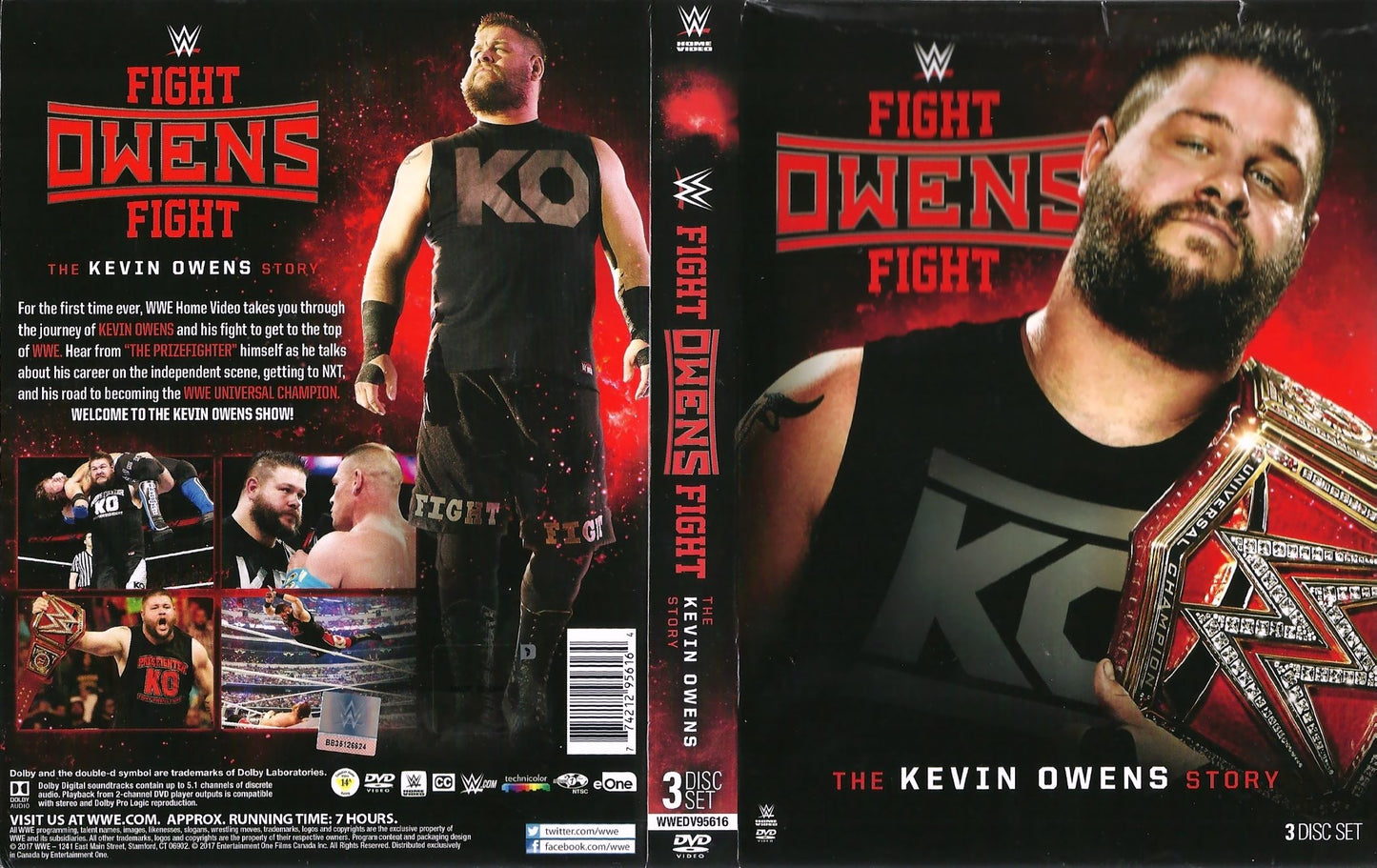 fight owens fight the kevin owens story DVDs & Videos Pwcatalog