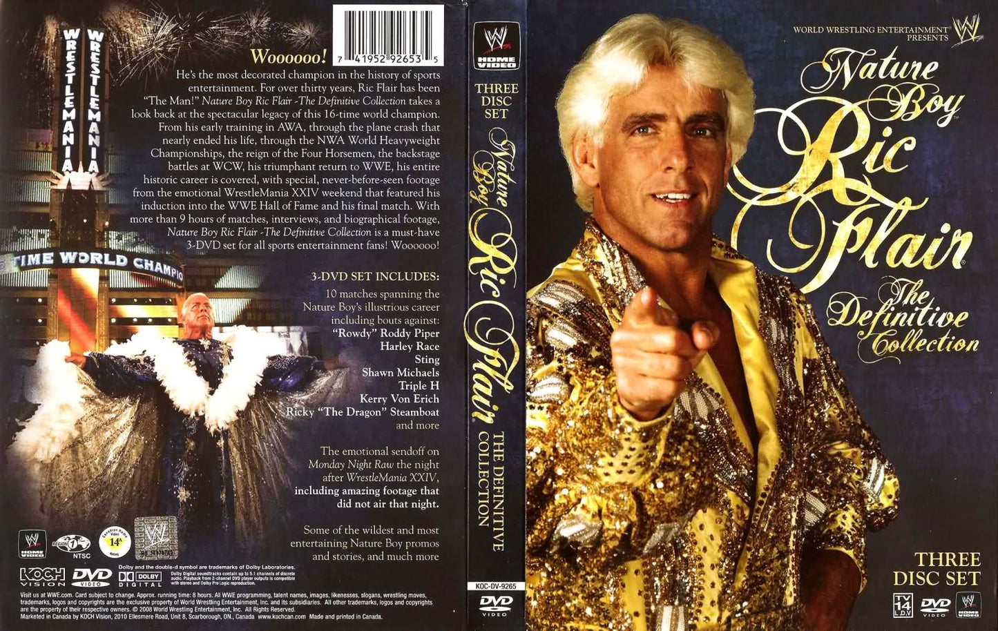 nature boy ric flair the definitive collection DVDs & Videos Pwcatalog