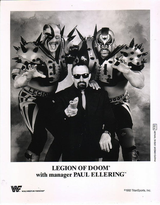 1992 Legion Of Doom w/Paul Ellering P70b b/w