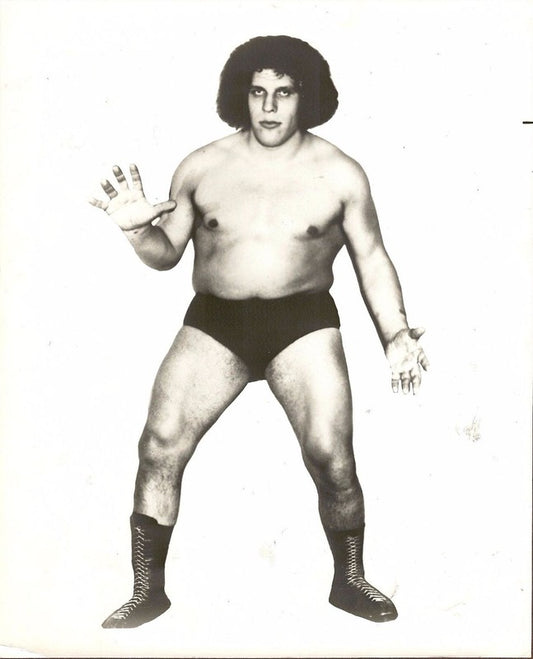 1970s NWA Andre the Giant Promo Photo