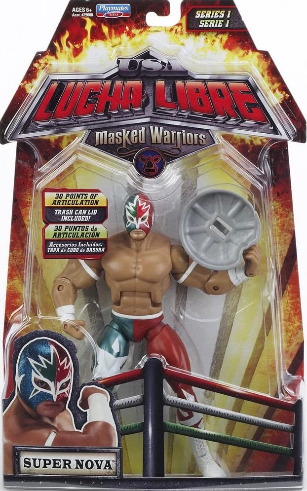 Luche Libre USA Playmates Toys Masked Warriors 1 Super Nova Action & Toy Figures PWcatalog