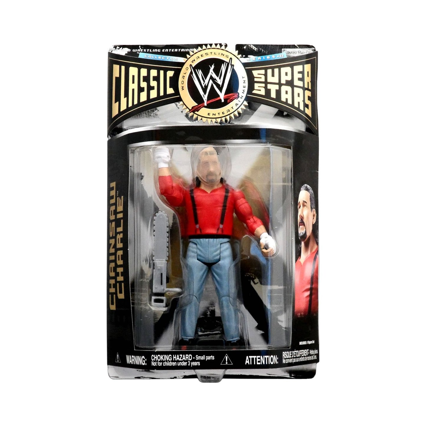 WWE Jakks Pacific Classic Superstars 22 Chainsaw Charlie Action & Toy Figures PWcatalog