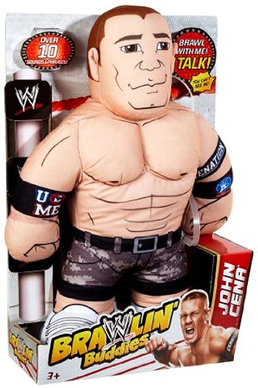 WWE Mattel Brawlin' Buddies 1 John Cena Action & Toy Figures PWcatalog